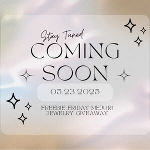 Jewelry Giveaway Announcement